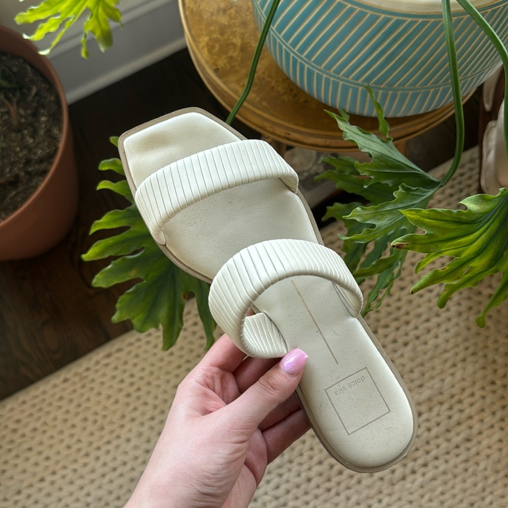 Women’s Dolce Vita Ilize Sandal Ivory Size 8.5